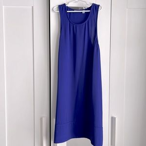 Tildon Blue Racerback Polyester Dress Size XS